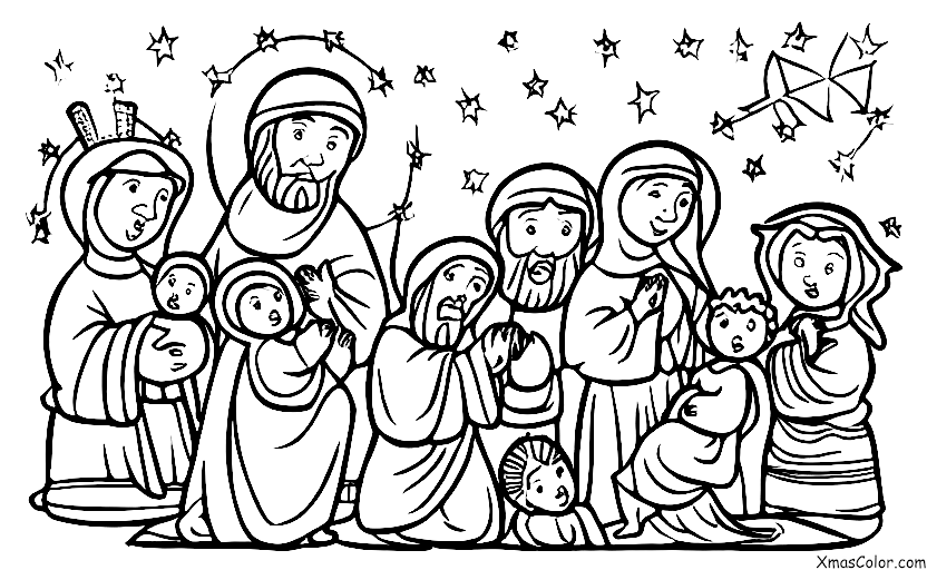 Christmas / Advent: A Nativity scene