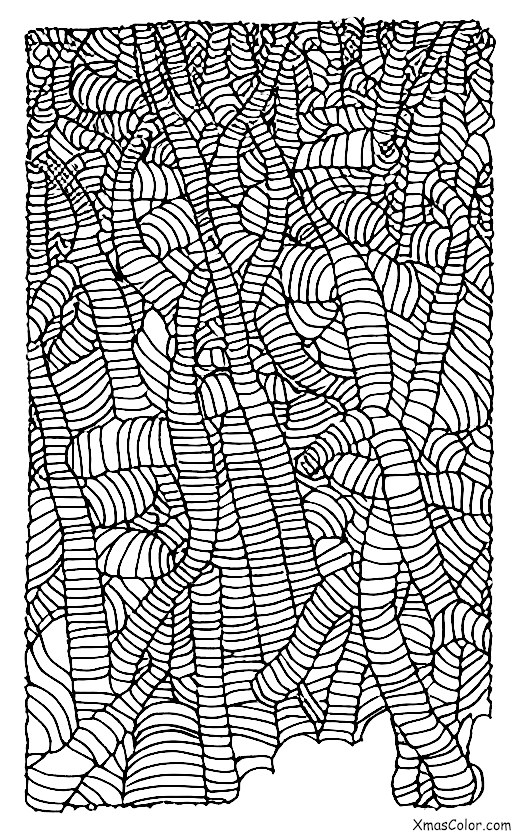 Christmas / Candy Canes: A candy cane forest