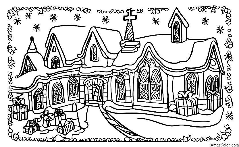 Christmas / Christmas Bells: Christmas bells ringing in the snow
