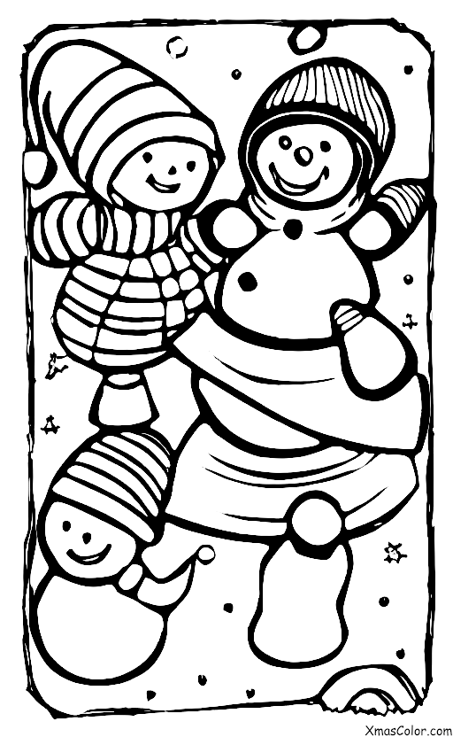 Christmas / Christmas Day: Playing in the snow on Christmas Day