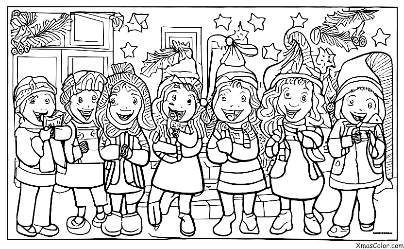 Christmas / Christmas in South America: Christmas carolers