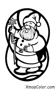Christmas / Christmas in space: Santa on the Moon