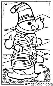 Christmas / Christmas in the desert: A kangaroo rat in a Santa hat