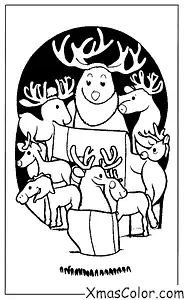 Christmas / Christmas in the North Pole: Santa's Reindeer