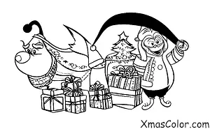 Christmas / Christmas in the past: A scene from The Grinch Who Stole Christmas