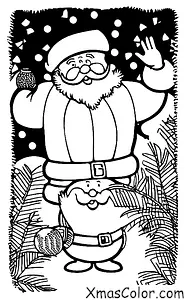 Christmas / Christmas in the tropics: Santa on a tropical beach