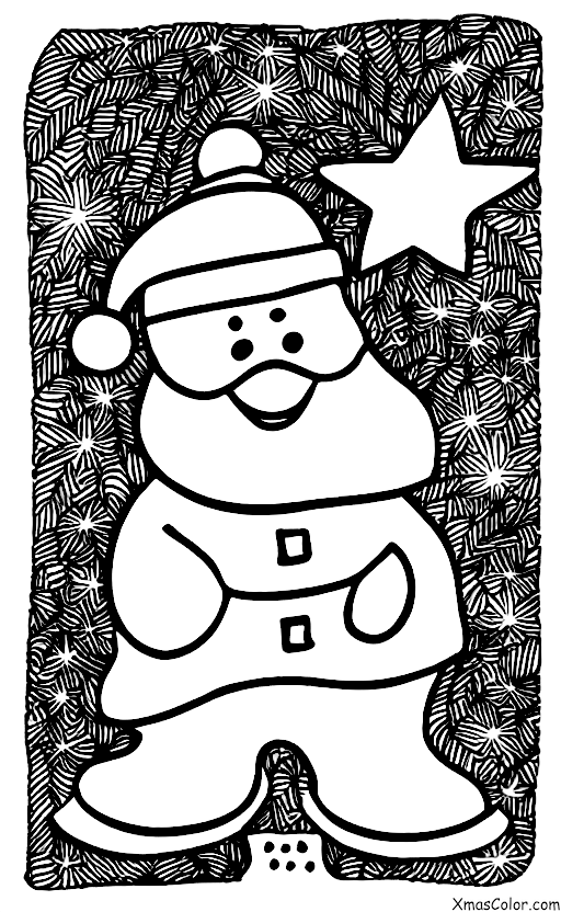 Christmas / Christmas Lights: A light up Santa