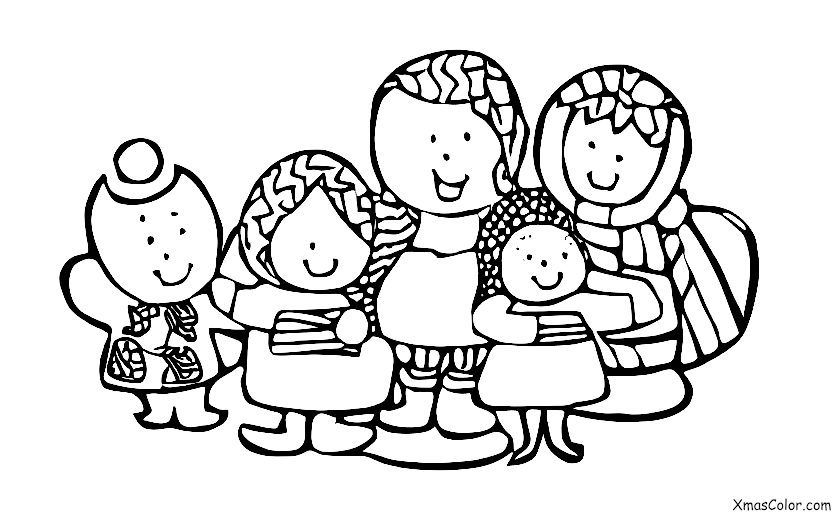 Christmas / Christmas Miracle: A family lost in the snow