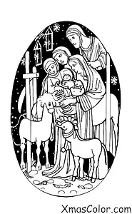 Christmas / Christmas Miracle: Baby Jesus in the manger