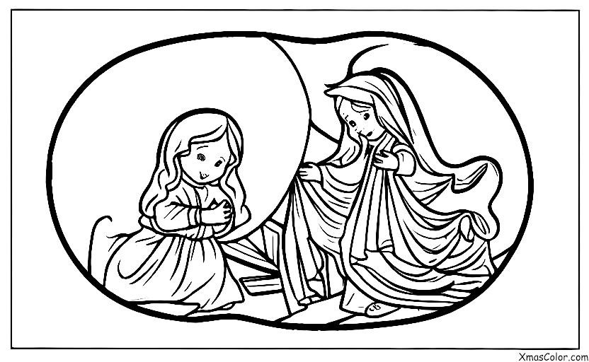 Christmas / Christmas Pageants: The angel Gabriel