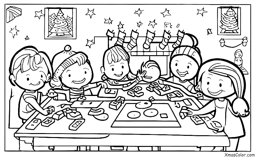 Christmas / Christmas parties: Playing games
