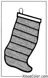 Christmas / Christmas Stockings: A stocking full of candy canes