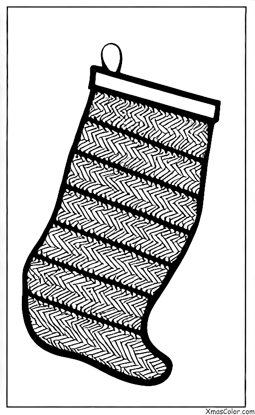 Christmas / Christmas Stockings: A stocking full of candy canes