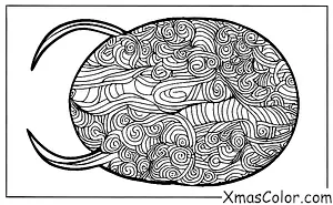 Christmas / Comet: A comet zooming through the sky