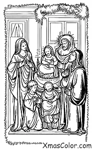 Christmas / DC Christmas: Nativity scene at the White House