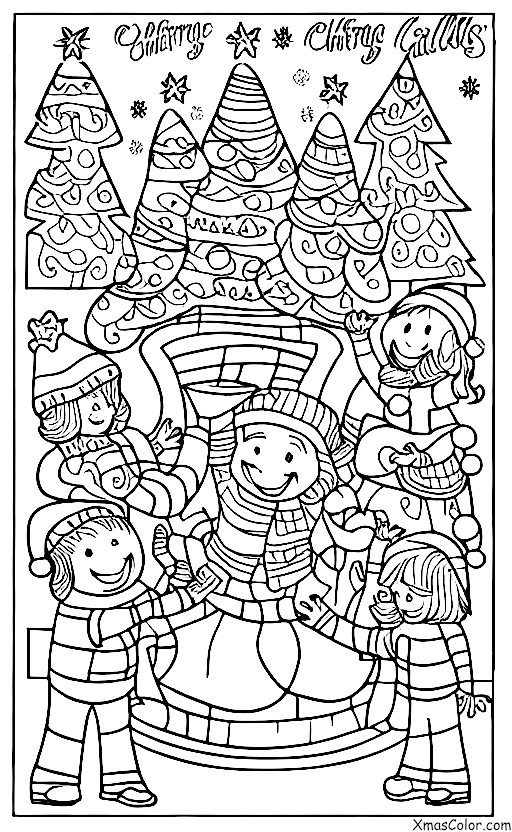 Christmas / Deck the Halls: Singing Christmas carols