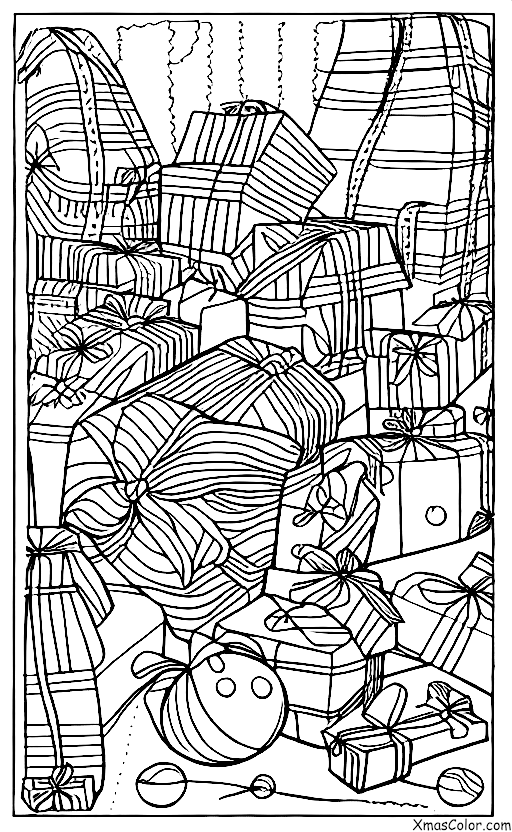 Christmas / Deck the Halls: Wrapping presents