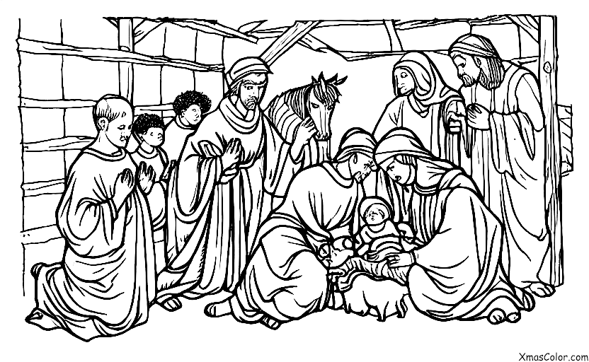 Christmas / Faith: The Nativity scene
