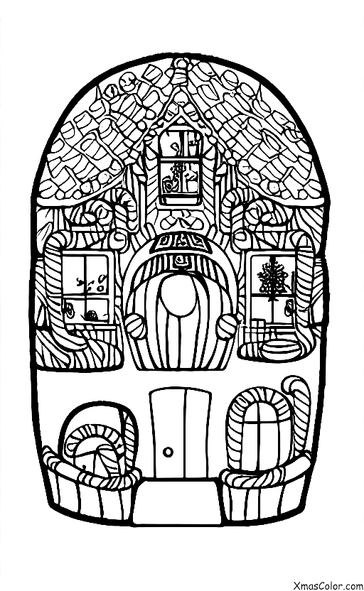 Christmas / Geeky Christmas: A gingerbread house built like the Millennium Falcon