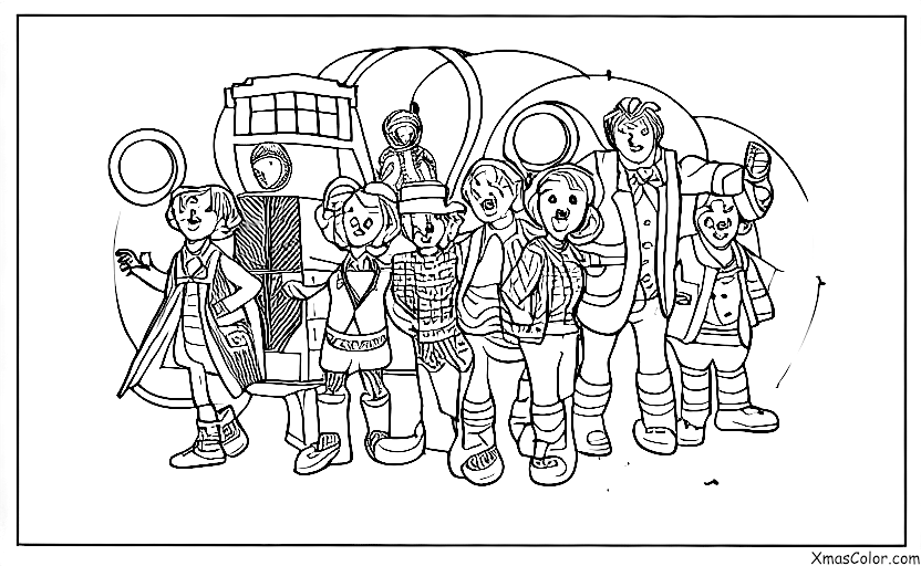 Christmas / Geeky Christmas: A mash-up of Christmas and Doctor Who