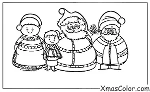 Christmas / Mr. & Mrs. Claus: Mr. & Mrs. Claus at a Christmas party