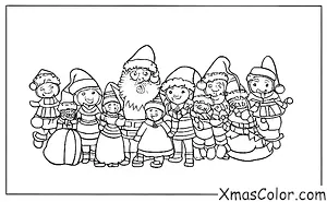 Christmas / Mr. & Mrs. Claus: Mr. & Mrs. Claus at the North Pole