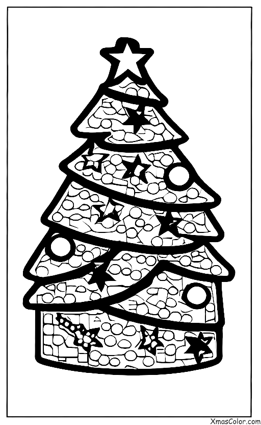 Christmas / Nerdy Christmas: A tabletop Christmas tree made out of Lego