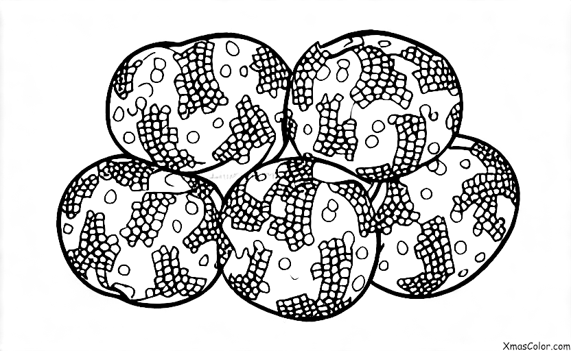 Christmas / Popcorn: Christmas popcorn balls