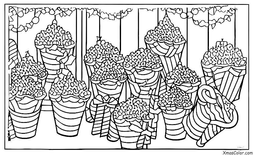 Christmas / Popcorn: Christmas popcorn