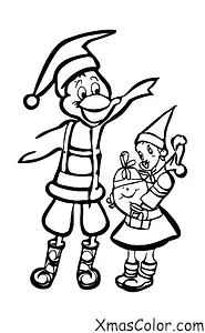 Christmas / Rudolph the Red-Nosed Reindeer: Rudolph and Santa at the North Pole