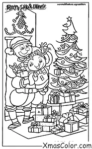 Christmas / Rudolph the Red-Nosed Reindeer: Rudolph and Santa delivery presents