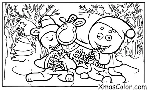 Christmas / Rudolph the Red-Nosed Reindeer: Rudolph eating
