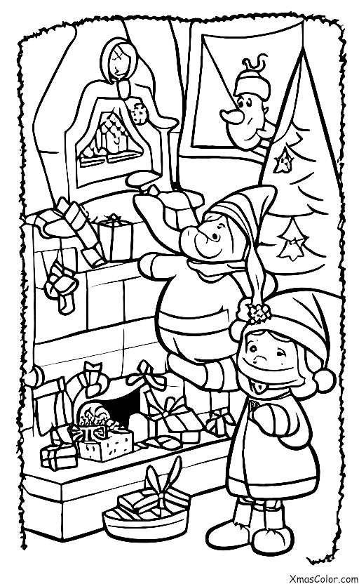 Christmas / Rudolph: Rudolph in Santa's workshop