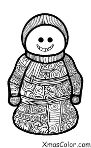 Christmas / Snow Man: The snowman come to life