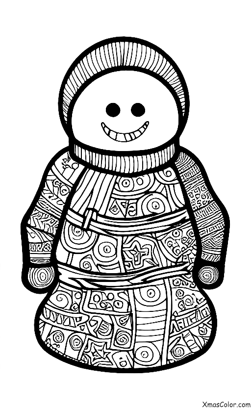 Christmas / Snow Man: The snowman come to life