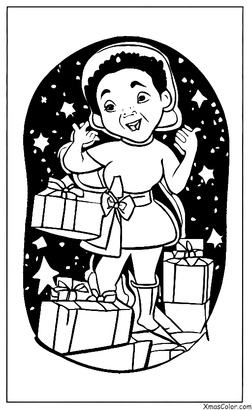 Christmas / Star Trek Christmas: Lt. Uhura singing Christmas carols
