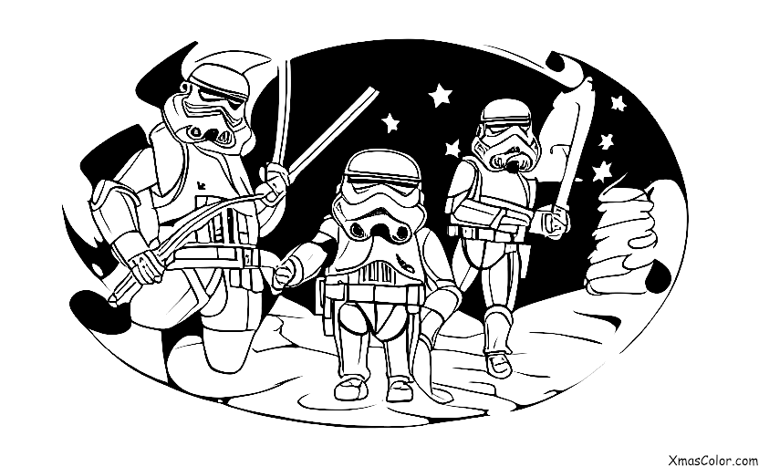 Christmas / Star Wars Christmas: Stormtrooper Santa