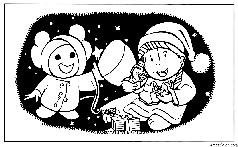 Christmas / Strange Christmas: A kid finding a dead mouse in their stocking
