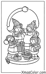 Christmas / The elves: The elves preparing for Christmas