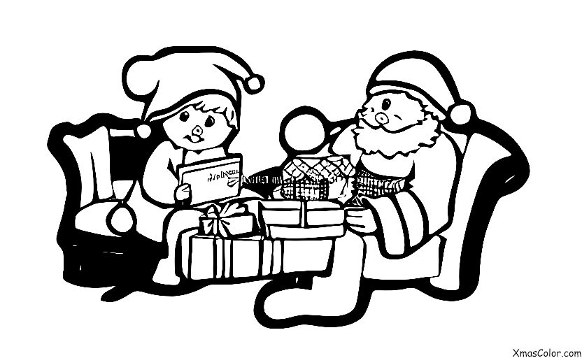 Christmas / The North Pole: Santa's workshop