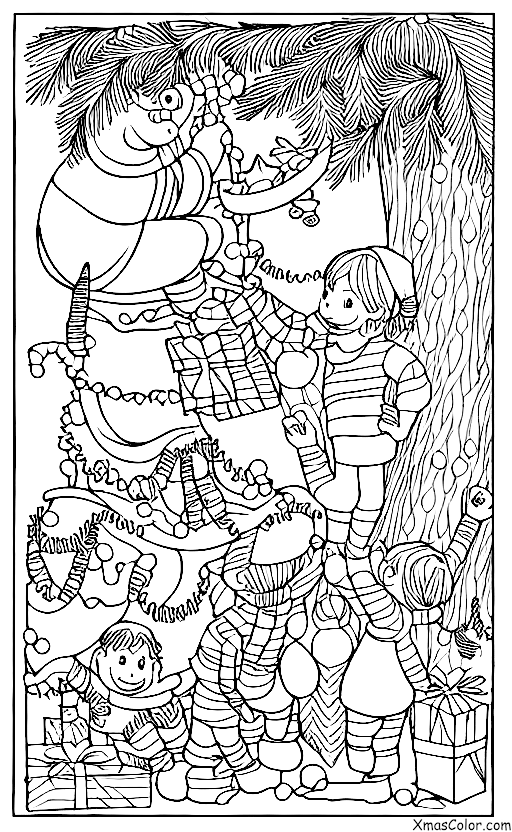 Christmas / Unusual Christmas: Christmas in the jungle