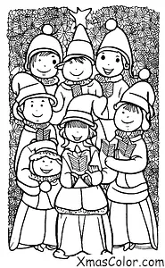 Christmas / Winter Wonderland: Christmas carolers