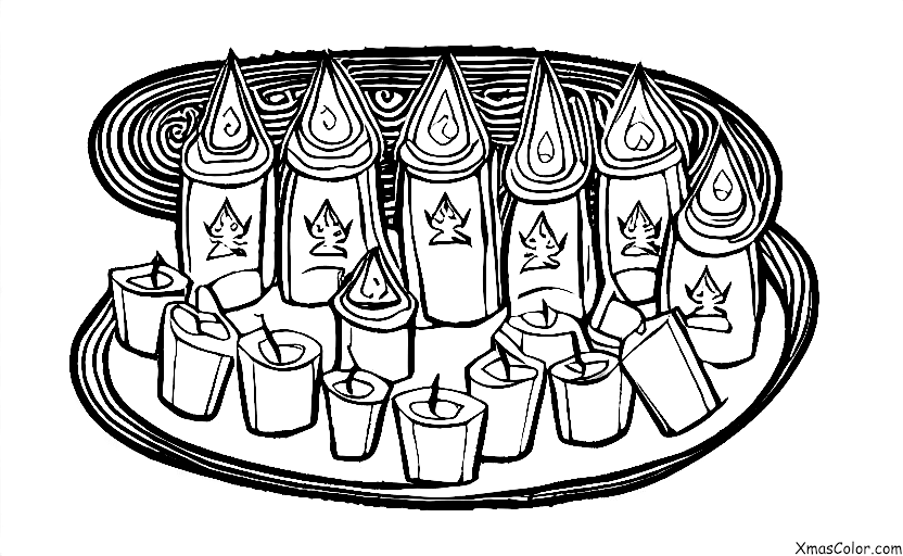 Christmas / Yule: The yule candles