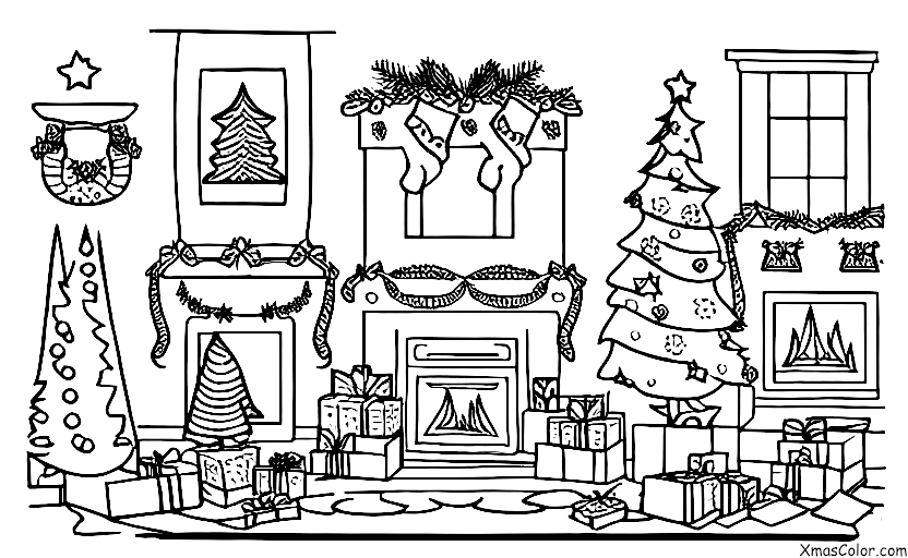 Christmas / Yule: The yule fireplace