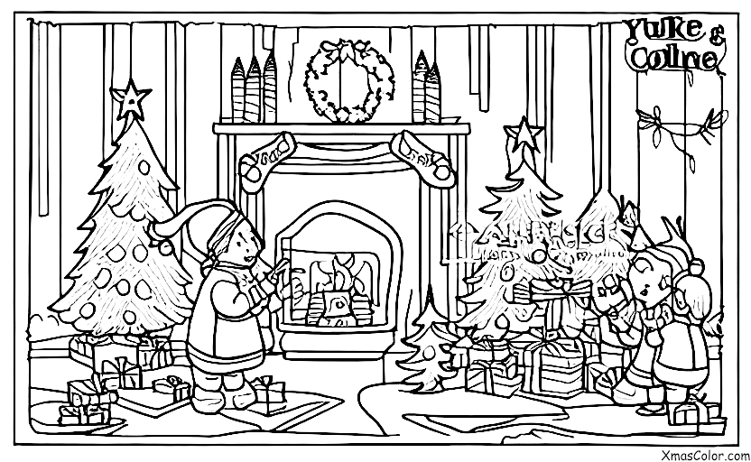 Christmas / Yule: The Yule log